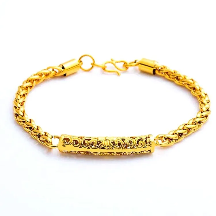 

Gold Plated Chopin Elbow Bracelet Exquisite Craftsmanship Gold Chopin Elbow Bracelet Ladies Jewelry