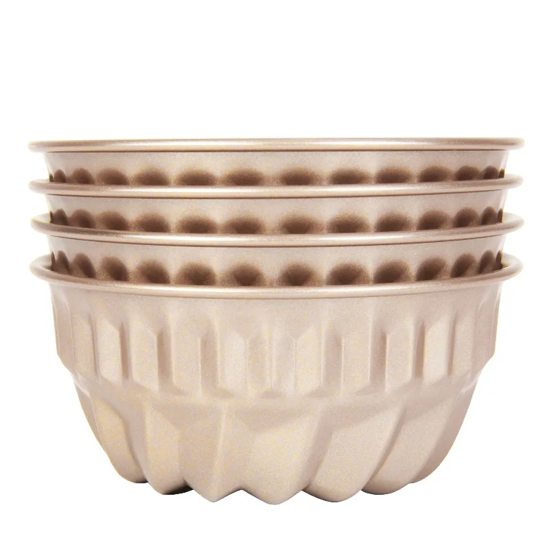 

CHEFMADE Wholesale Food Grade Cake Molds, Champagne gold