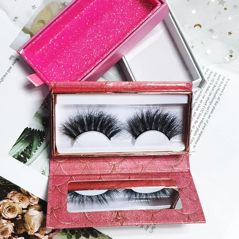 

3d mink lashes most professional lashes vendors provide custom lash boxes