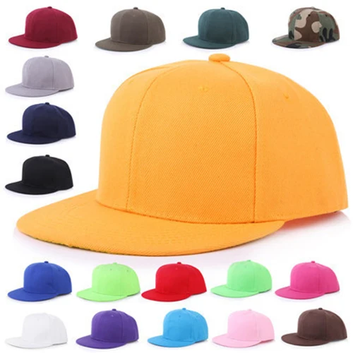 

manufacturer Custom Embroidery Logo yupoong snap back cap hat suppliers plain blank Snapback Cap