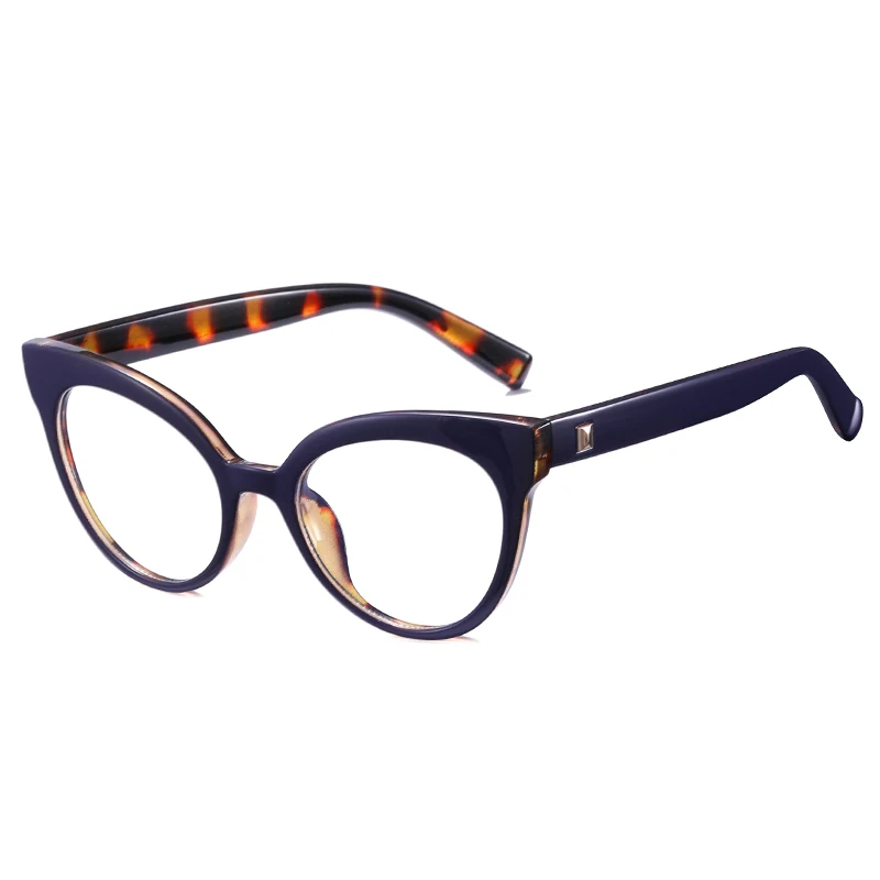 

M0135 New Fashion Ladies Spectacles Eyeglass Frame With Clear Lens Italy French Design Wholesale