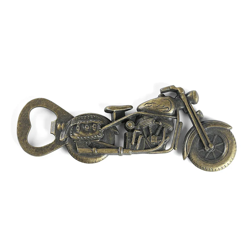 

Motorcycle Metal Zinc Alloy Brass Beer Bottle Opener Keychain