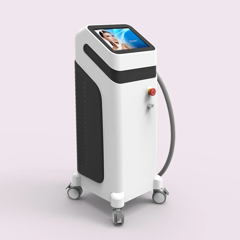 

755nm 1064nm 808nm painless vertical 1200w high power 808nm depilation machine laser permanent hair removal machine