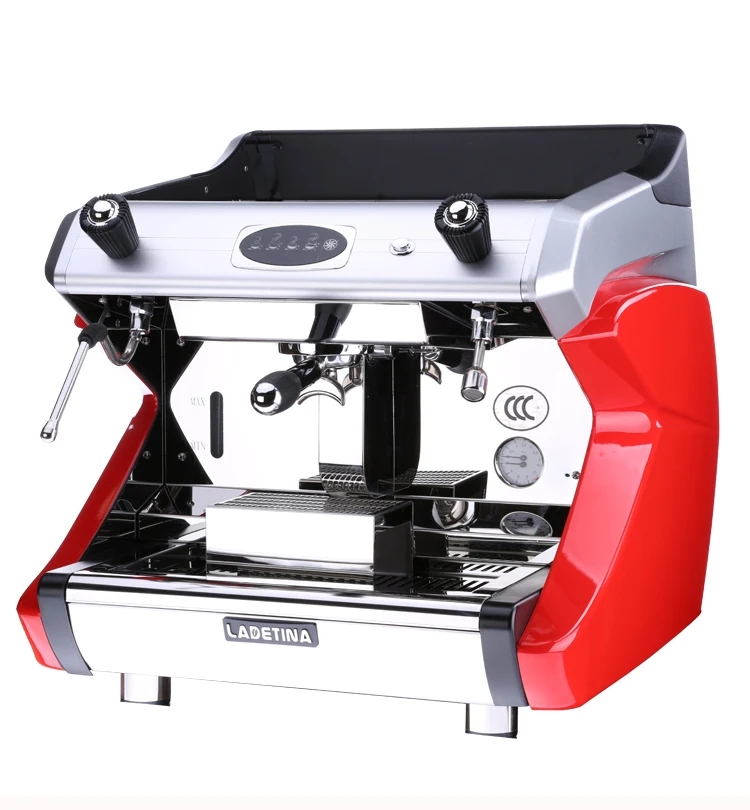 Ladetina Professional Semiautomatic Espresso Coffee Maker/120 Cups 1