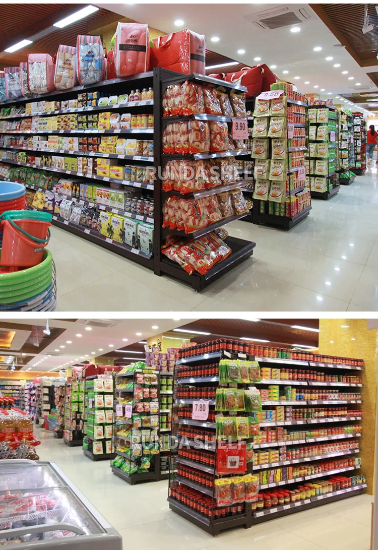 Multilayer Sheet Super Market Rack Shelf Supermarket Rack Price 1