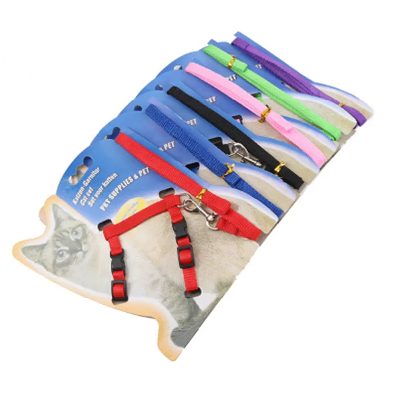 

Practical pet products, cat collars, cat leashes with optional colors