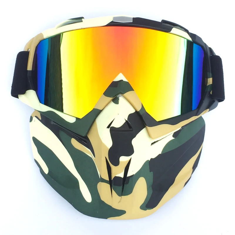 
Outdoor Cycling Airsoft Mask Full Face Goggle Airsoft Safety Protective Anti-fog Goggle Tactical Goggle Facemask 