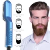 Fast Hair Straightener Comb Irons LCD Display Straight Hair Brush Comb Straightening Electric Smooth Brush Ceramic Hair Comb