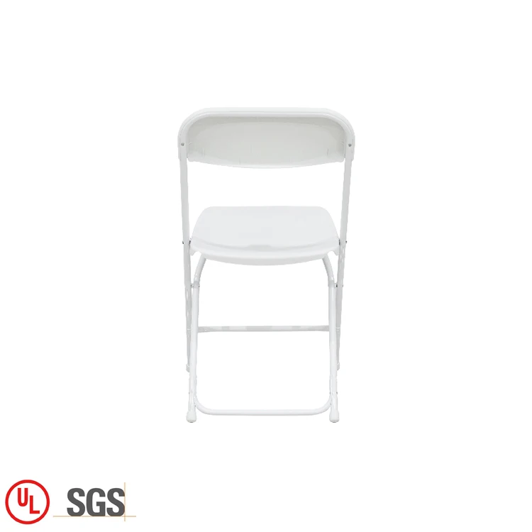 
Wholesale Outdoor / Garden White Resin Plastic Wedding Folding Chairs Event For Sale 