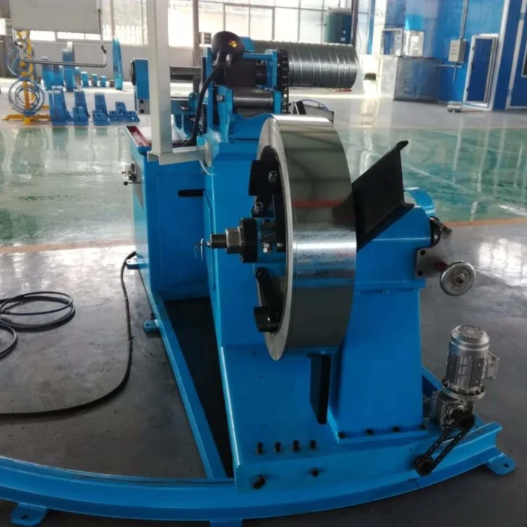 
Hvac duct forming spiral tubeformer making machine 