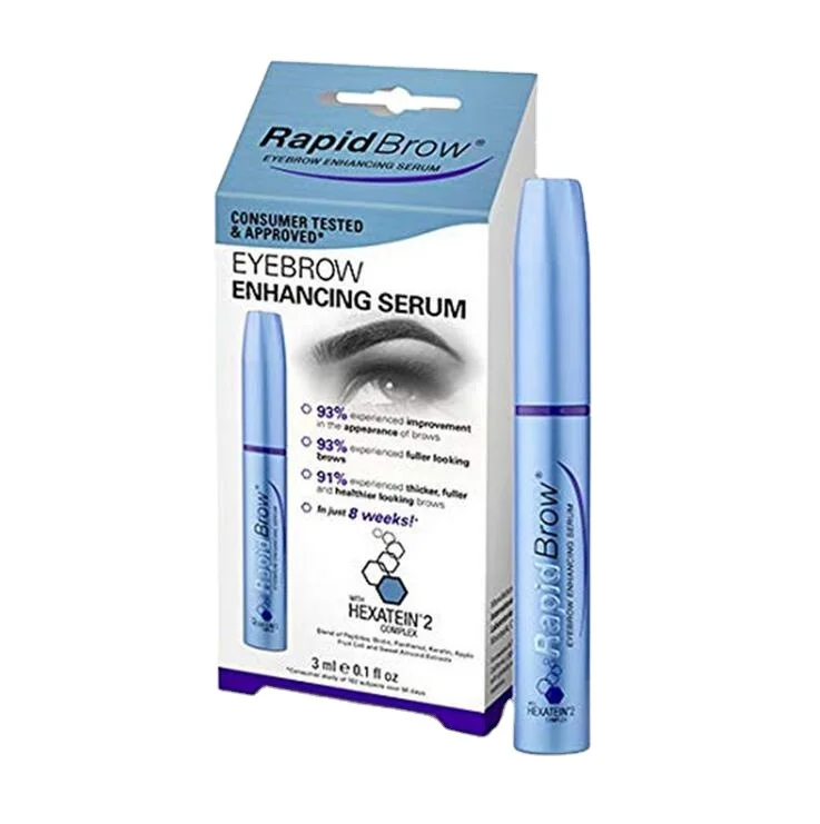 

3ml Rapidbrow Eyebrow Enhancer Growth Serum Hexitein Rapid Brow Enhancing Serum Conditioner Extend Lash rapidlash