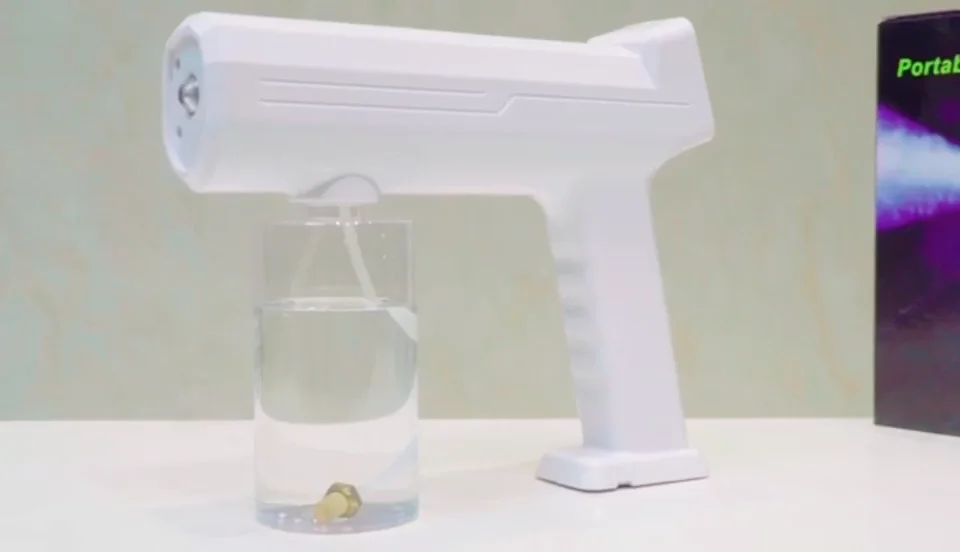 Portable Cordless Rechargeable Hair Sprayer Gun Atomizing Nano Steam