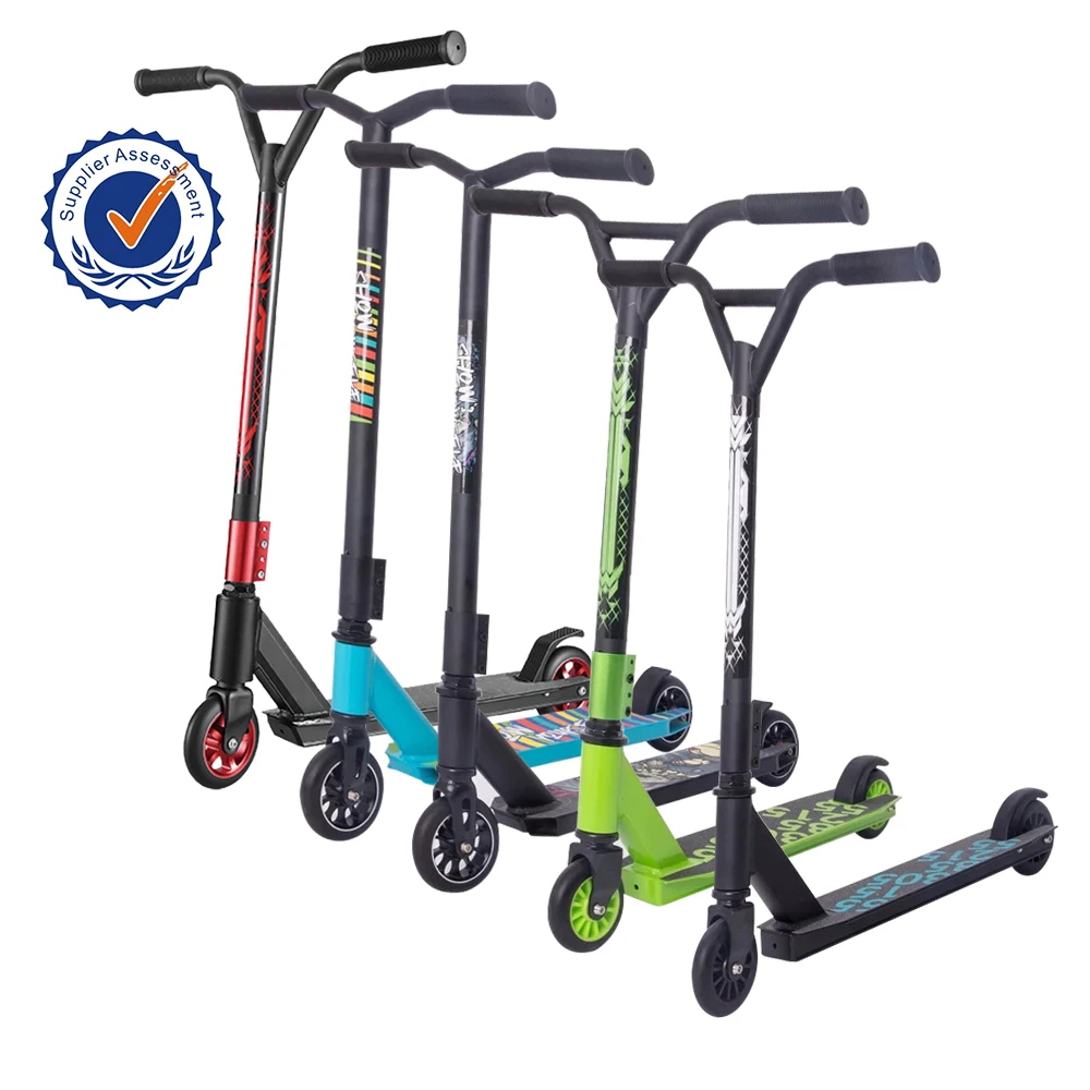 

New Design Alloy Frame Freestyle Extreme Stunt Scooters Wholesale Two Weel Mini Scooter from china