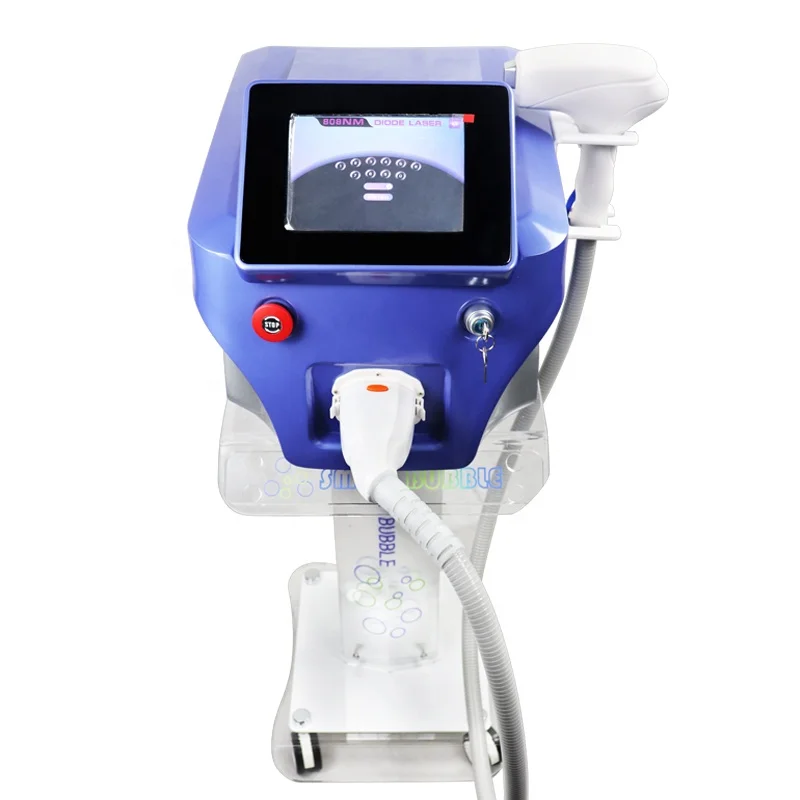 

Portable Painless 3 wavelength 755nm 808nm1064nm diode laser permanent hair removal beauty machine