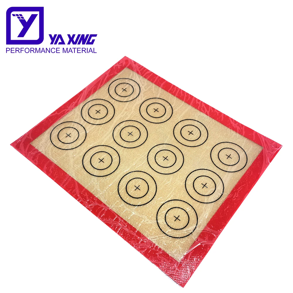

Food Grade LFGB Macaron Kneading Dough Silicon Baking Matt With Custom Printing Baking Mat Sheet For Pastry Cooking, Red,gray, green ,blue,black