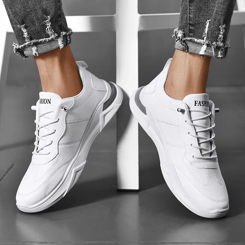 

Plus size wholesale breathable casual mens shoes, 3 colors