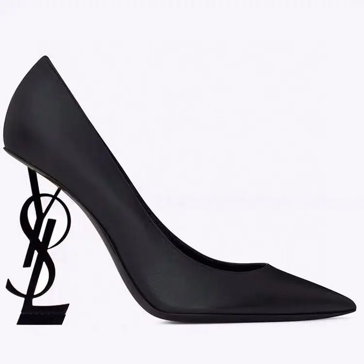 

2020 Summer Shoes Women Heels Ladies Sandals Fashion For Toe Sexy Pumps New Pointed Leather Wholesale Stiletto Dress High Heel
