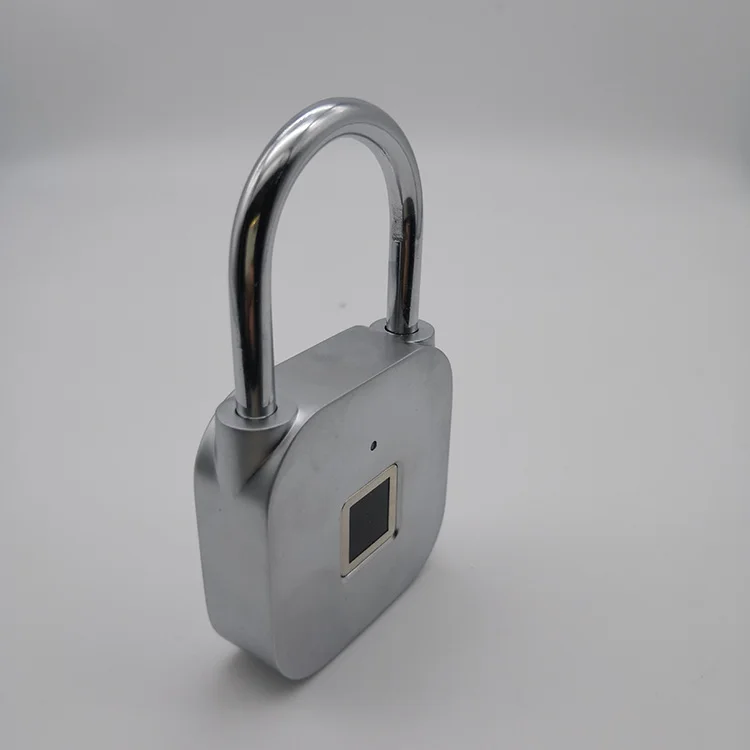 Smart Fingerprint padlock USB Rechargeable Waterproof Anti-Theft Security finger print Padlock