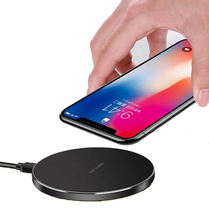 

TOYOUMI Outstanding texture strong and durable convenient storage and safe charging wireless charger, Black white gold