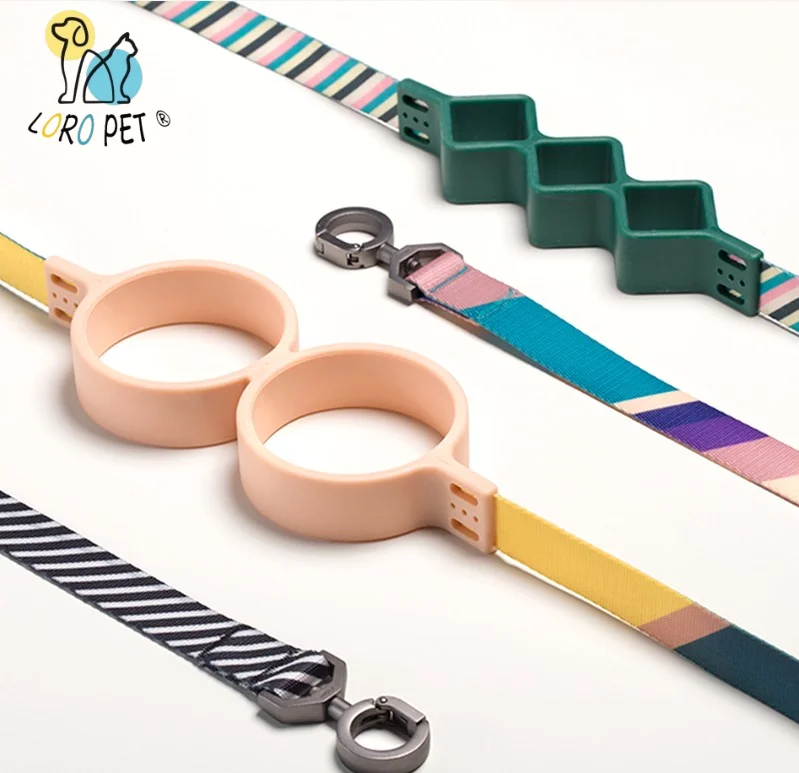 

2020 spring NEW design! Colorful nylon decompress High quality comfortable adjustable pet dog Leash