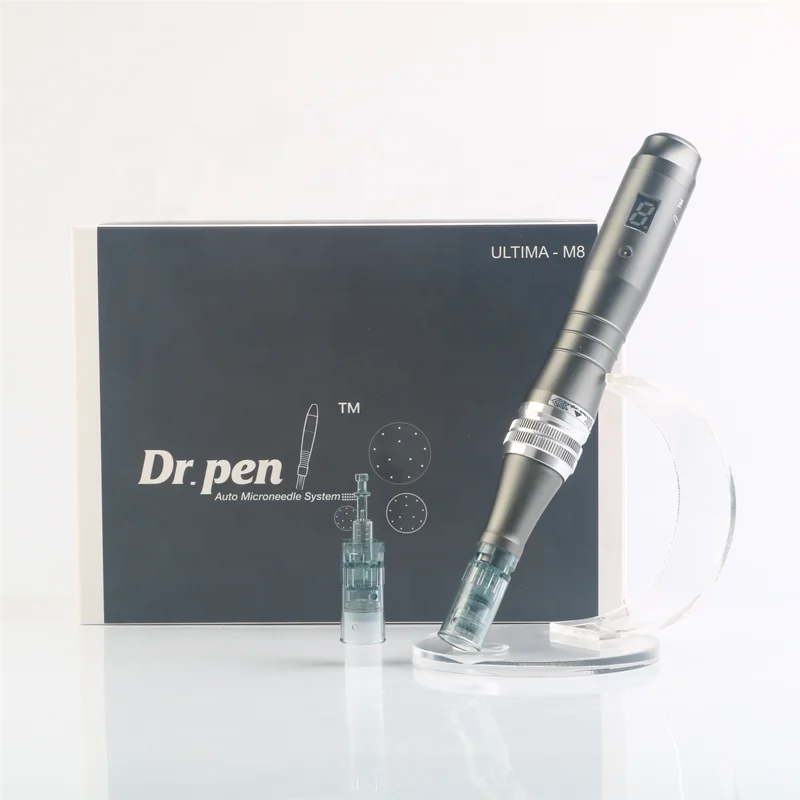 

New Wireless Digital Display 6 levels Dr. Pen Ultima M8 Microneedling Pen of Rechargeable skin care Kit