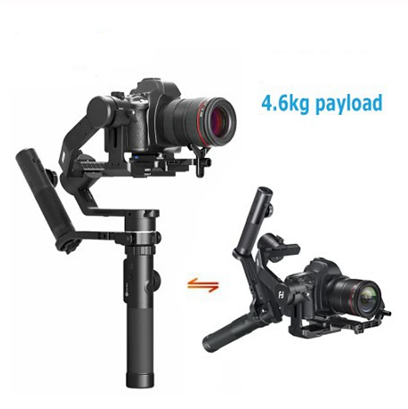 

Photography FeiyuTech AK4500 4.6kg Payload 3-Axis Handheld Gimbal DSLR Camera Stabilizer With Remote Follow Focus