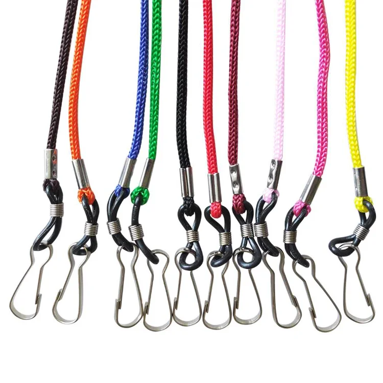 

Face Bandanas Eyeglasses Chains Strap Holder Cords Around Neck For Women Men, Black,pink,red,brown,green,orange,blue,yellow,white