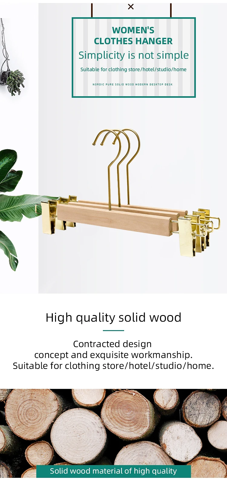 2020 Amazon Hot Selling Usage Garment Luxury Extra Wide Shoulder Adult