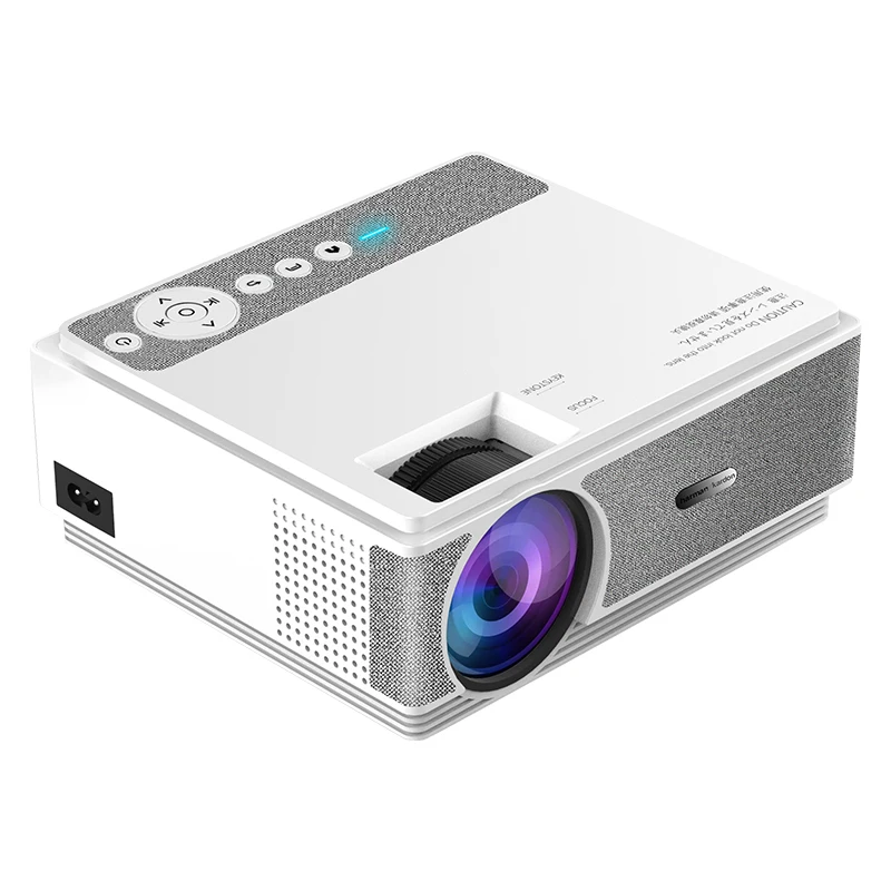 

Hot sale android portable projector, WIFI small projector, 1280*720P portable video projector, White