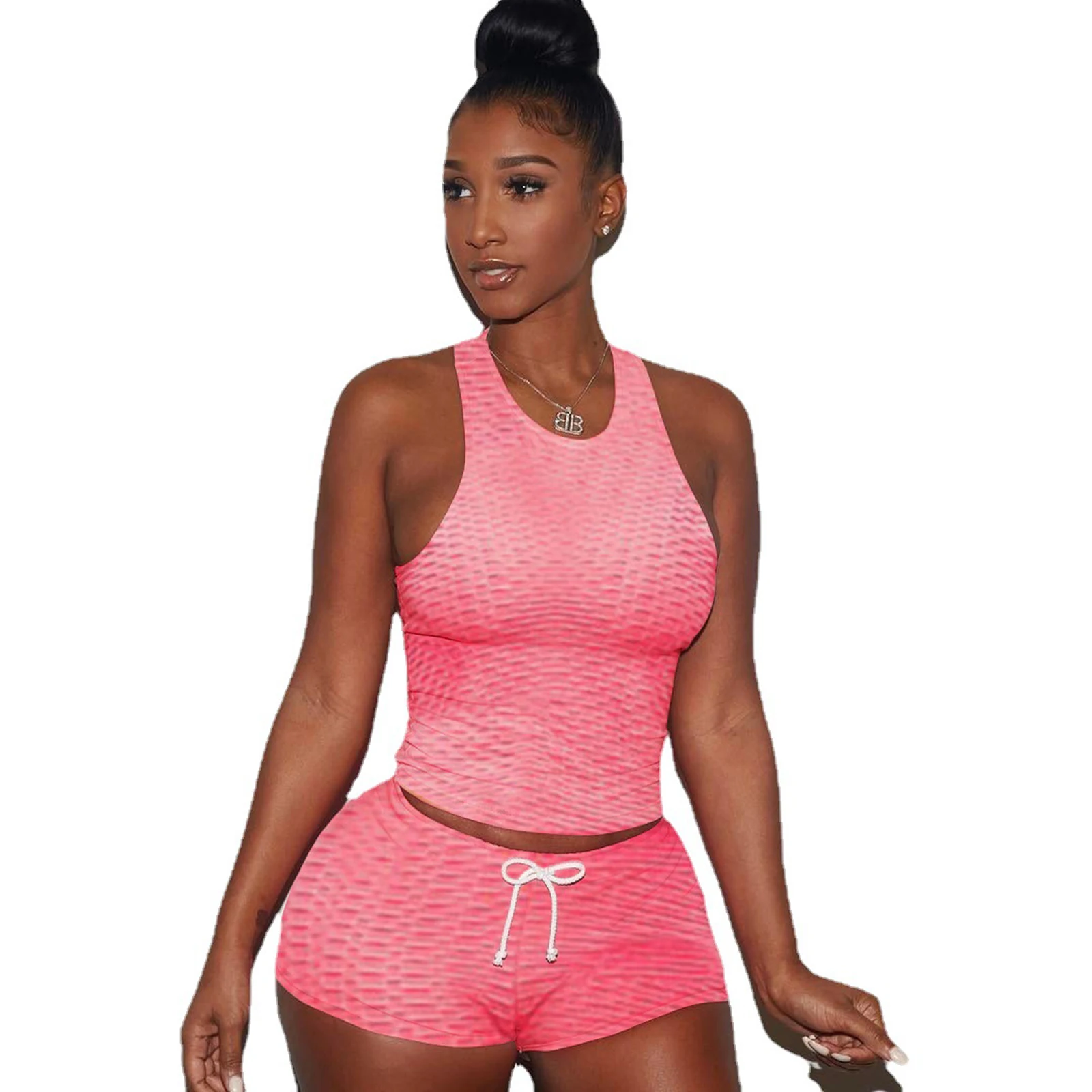 

Gym fitness wear sportswear yoga clothes set for women