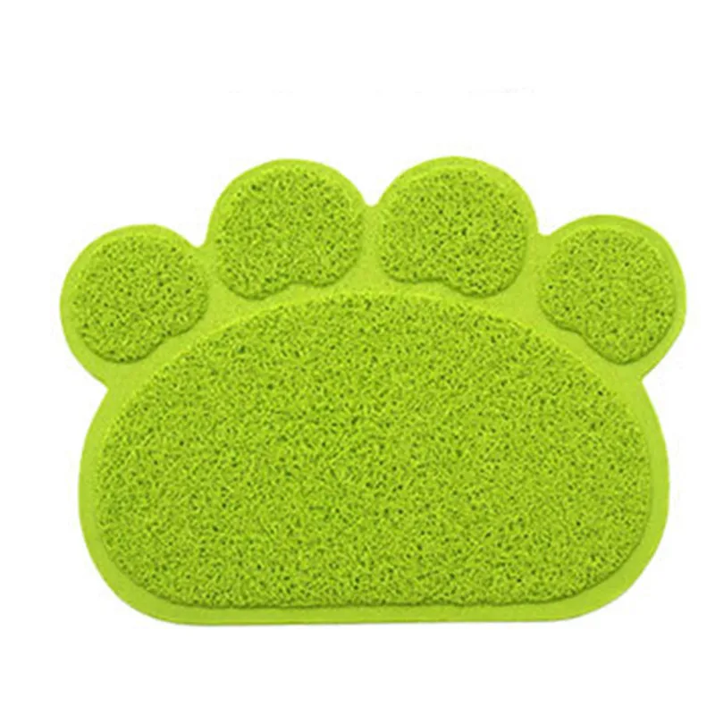 

Paw Dog Cat Litter Mat Puppy Kitty Dish Feeding Bowl Placemat Tray Easy Cleaning Sleeping Pad Pet Cat Dog Accessories