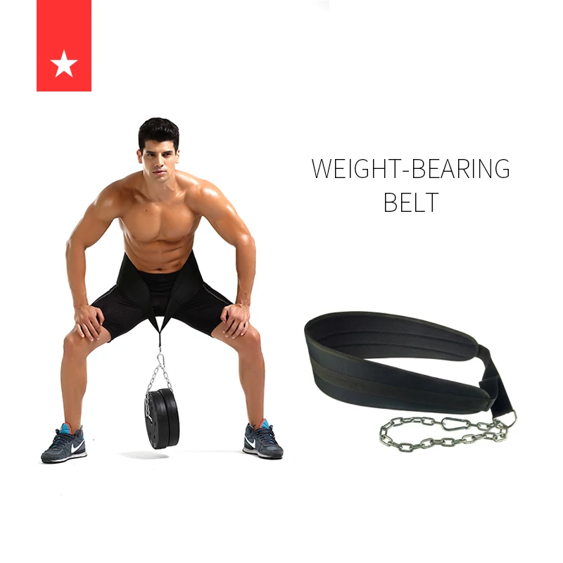 LS0808 EVA Manufactured Gym Belt Adjustable Padded Weight Lifting Waist Belt Lumbar Back Support for Work Fitness Safety Product
