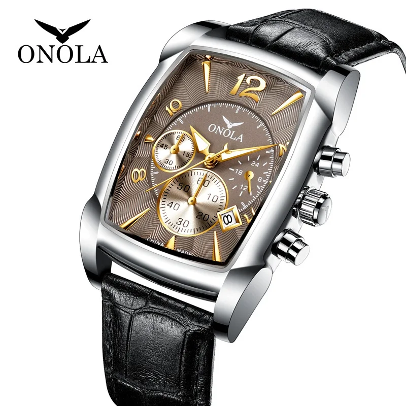 

2021 New Product ONOLA Men's Watches Quartz Business Luxury Water Resistant Fashion Watches