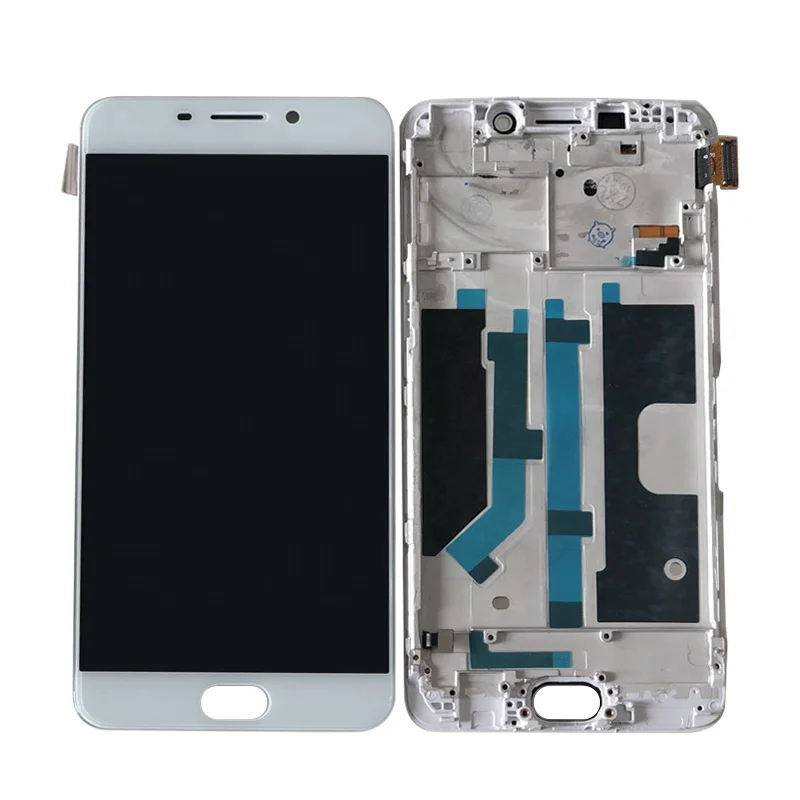 

5.5" Tested For OPPO R9 R9M R9tm X9009 Oppo F1 Plus LCD Display Screen+Touch Panel Digitizer With Frame For OPPO R9 R9M R9tm, Black