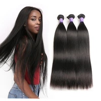 

RUIMEI 50% Discount Wholesale Vendors Natural Straight Brazilian Remy Human Hair Weave Bundle Raw Virgin Cuticle Aligned Hair