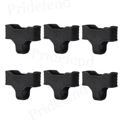 Pack of 6 Rubber Black Protector 223 Mag Assist Magazine Protector
