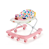 

8 Wheels Cute Design Toy Car Baby Walker With Music