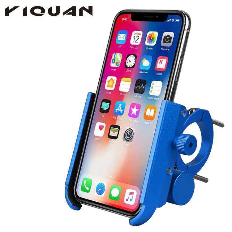 

Hot Selling Multifunction Aluminum Alloy Shockproof Mobile Phone Holder,Motorcycle Bike Phone Stand, As shown