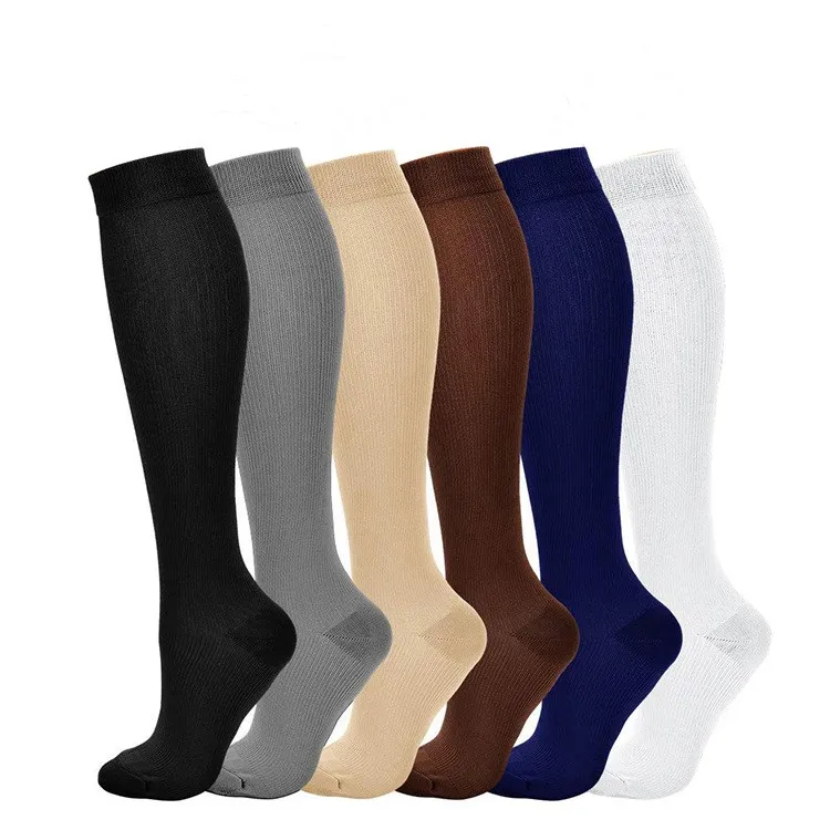 

Relaxing Medical Prevent Varicose Veins Unisex Compression Socks, As picture