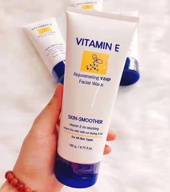 

Wholesale Selling Vitamin E Moisturizing Facial Wash For All Skin Types Rejuvenating WHIP Facial Wash Skin Smoother