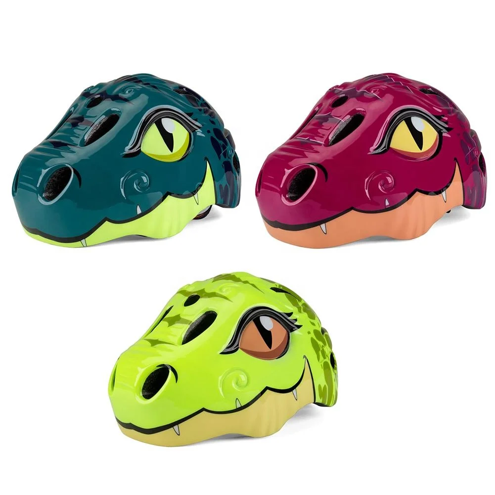 

TY Children's Bike Helmets High Density Cartoon Dinosaur Skating Child Cycling Riding Bicycle Kids Helmet Sports Skating, Customised