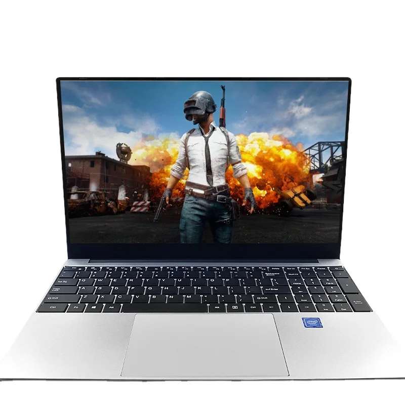

15.6inch computer laptop AMD Ryzen R5 2500U Bluetooth 4.2 Momery Patch DDR4 4G FOR Games computer laptop, Silver