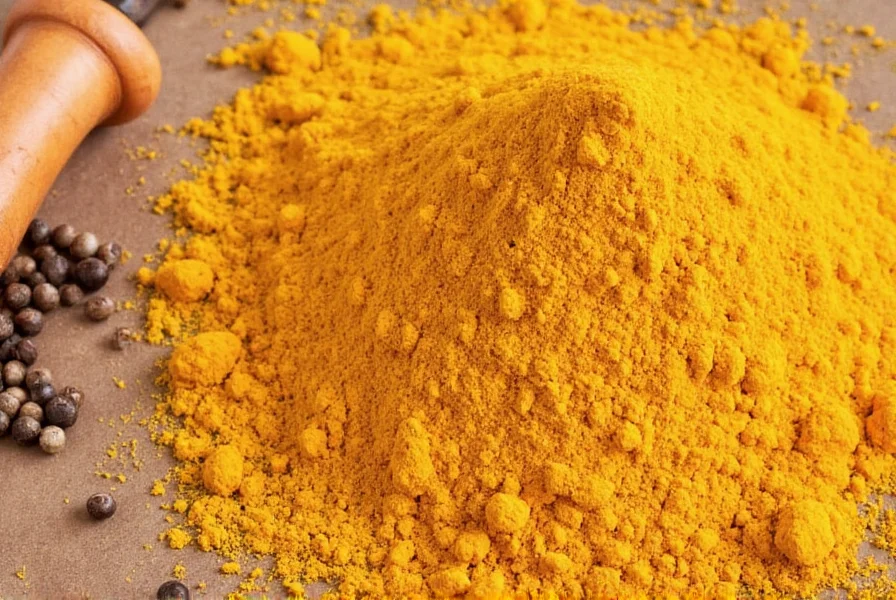 Turmeric supplements with absorption enhancers like black pepper