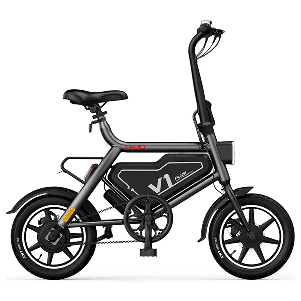 Xiaomi HIMO V1 Plus Portable Folding Electric Moped Bicycle 250W Motor 14 Inch Wheel Diameter Lightweight Design