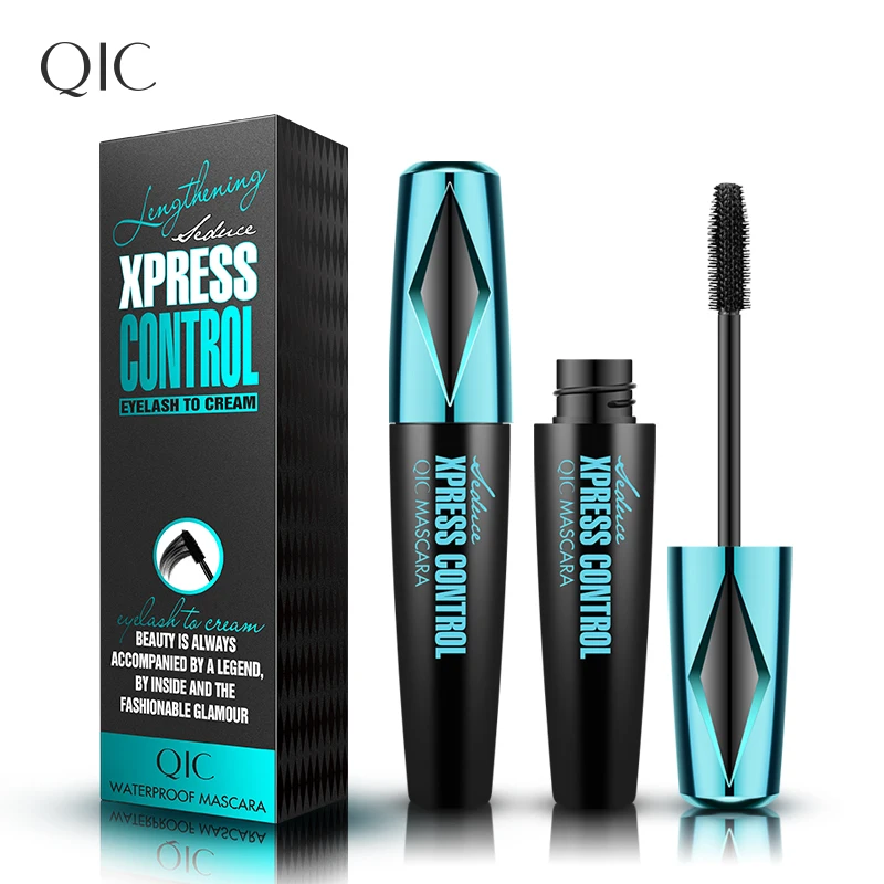 

MP027 4D Silk Fiber Lash Mascara Waterproof Long lasting For Eyelash Extension Bending Quick Dry Eye Lashes Cosmetic Tool