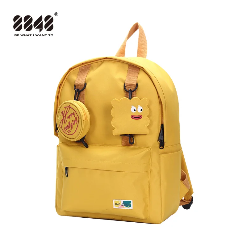 cute yellow backpack