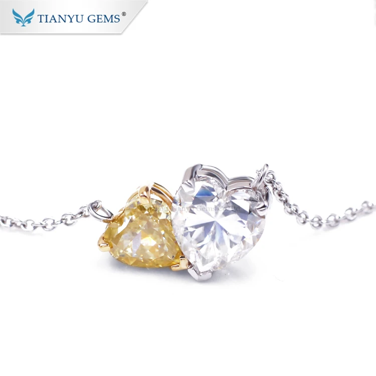Tianyu gems two pieces heart s