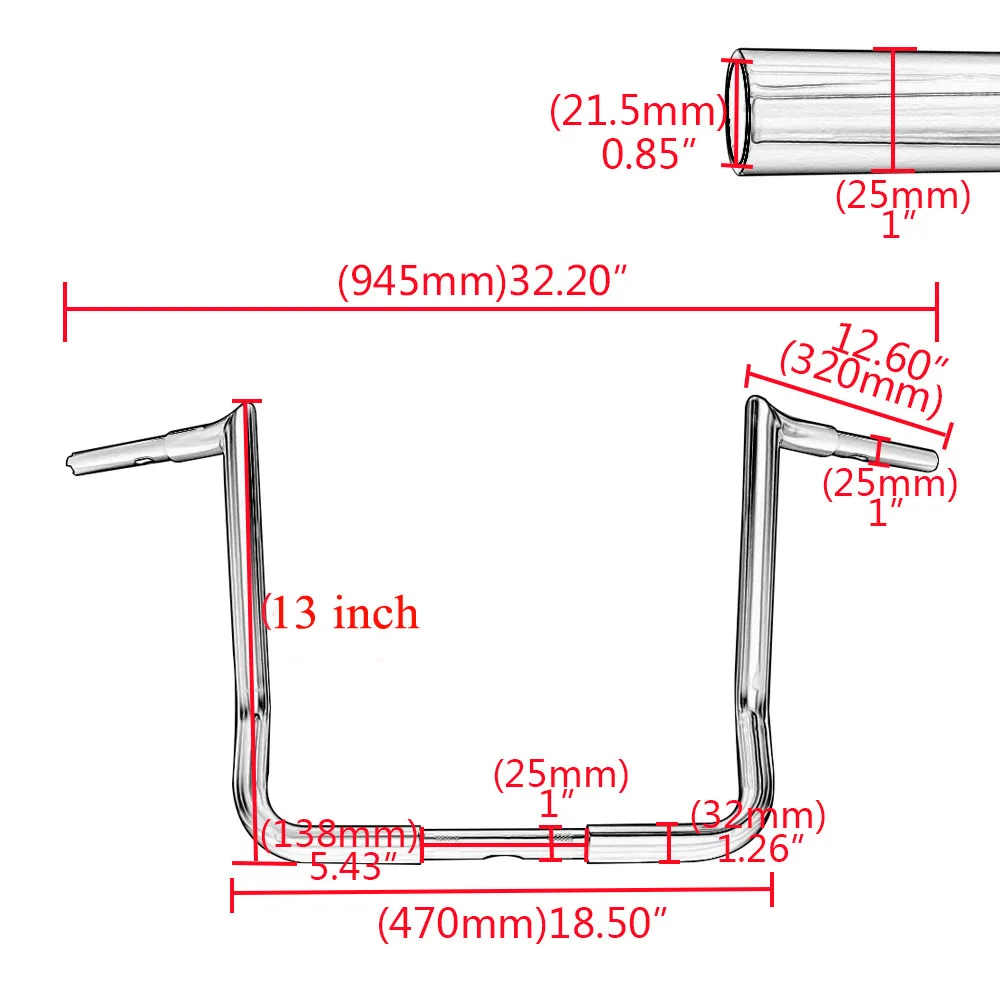 Motorcycle 13 Rise Batwing Fairing Bar Ape Hanger Handlebar For Harley Touring Dressers Baggers Street Glide Flht Flhx Buy Handle Bar For Harley Touring Motorcycle Steering Wheel Modified 25mm Ape Hanger Handlebar Product