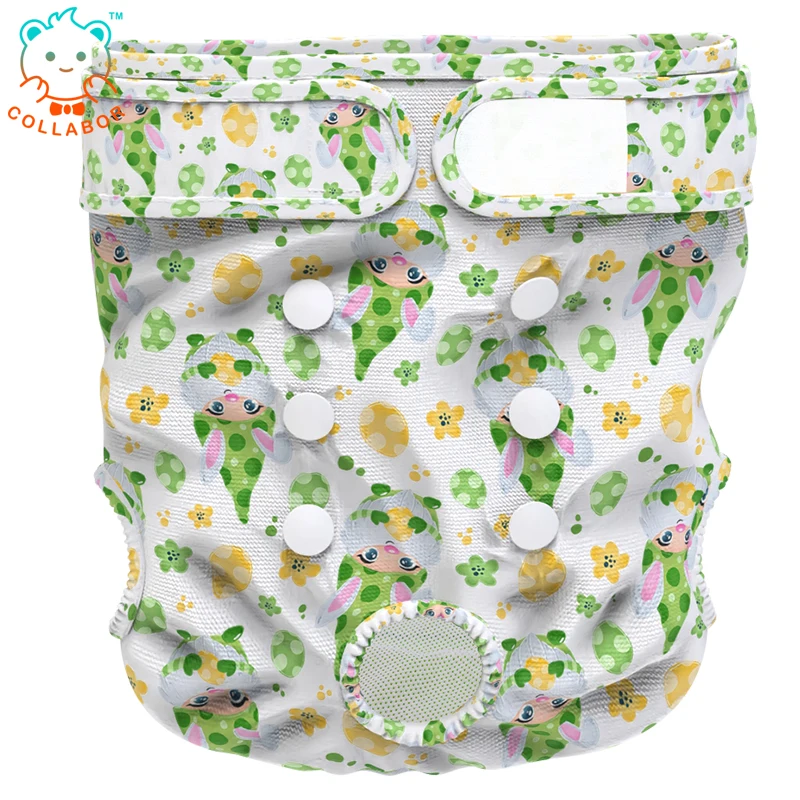 

COLLABOR New Design Print Pet Dog Diapers Nappies Washable Reusable Cloth Female Dog Diapers, Solid, print, digital print