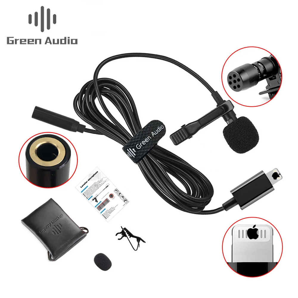 

GAM-140L Multifunctional Lavalier Microphone Lightnlng For Wholesales